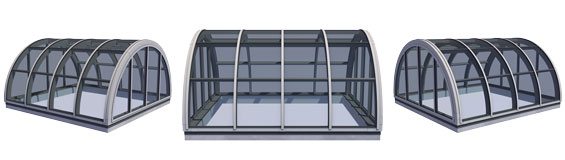 Curved Barrel Vault Skylight