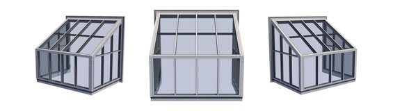 Lean-to Skylight